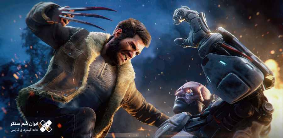 صحنه مبارزه ولورین در بازی Marvel’s Wolverine PS5