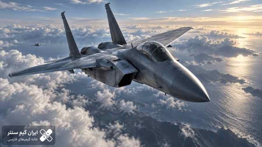   بازی Ace Combat 8: Wings of Theve
گرافیک بهتر و طراحی جذاب آسمان